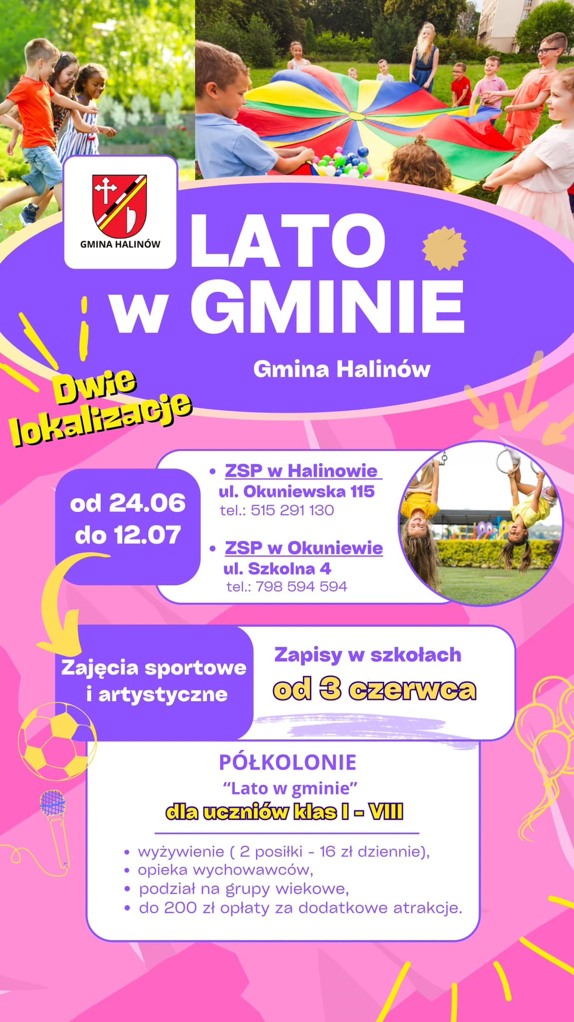 Lato w Gminie Halinów