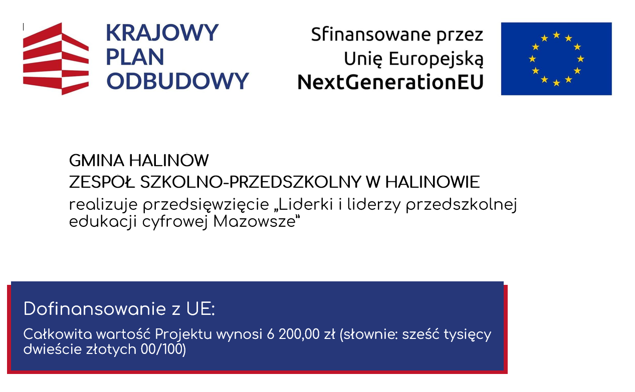 Grafika informuje o projekcie 
